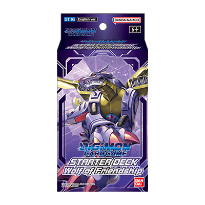 Digimon TCG: Wolf of Friendship Starter Deck ST16