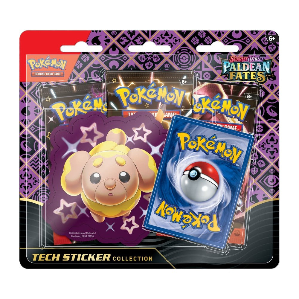 Pokemon TCG: Paldean Fates Tech Sticker Collection
